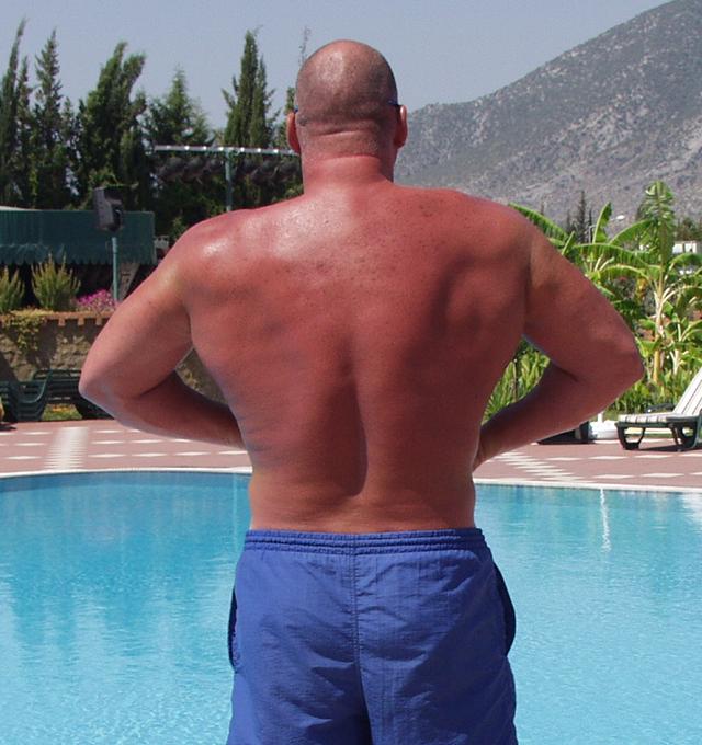 Opa op vacantie (Rug)