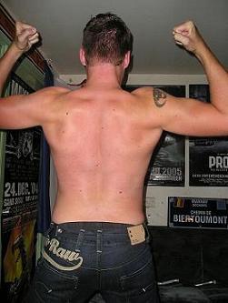 Rug na 2 maand trainen