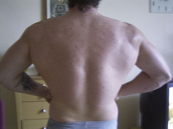 Rugfotootje voor mijn galerij