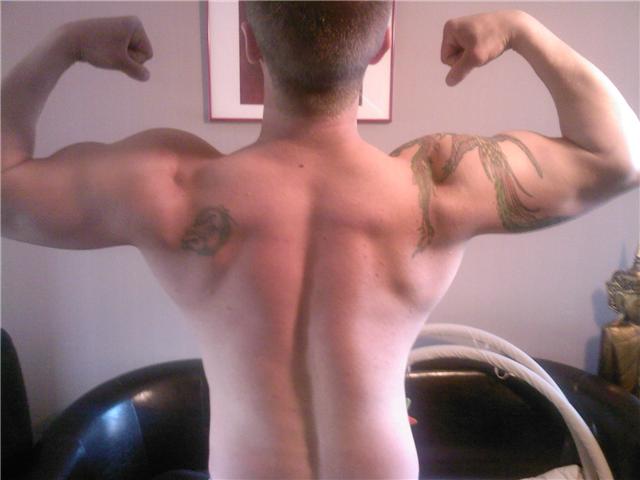 rugpose na 4 maand trainen