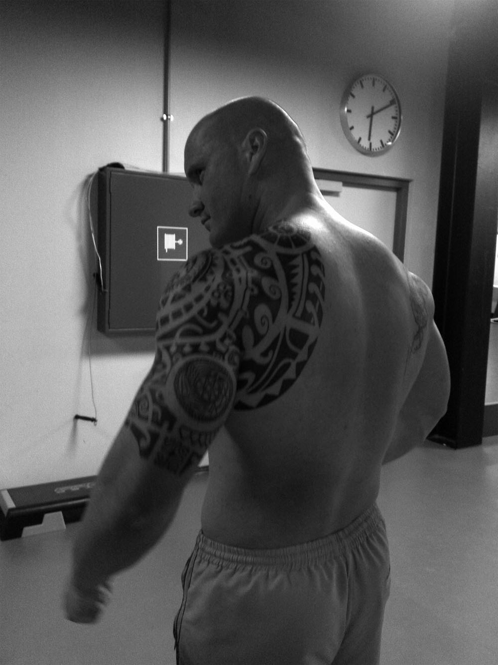 Tattoo from the back