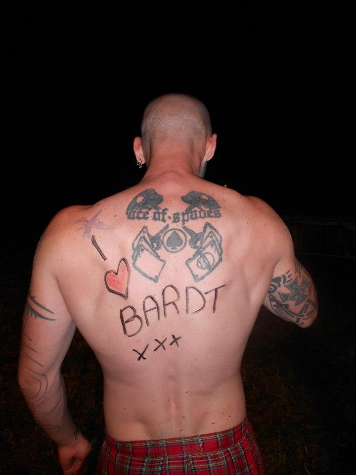 Toegetakeld na de highlandgames hier