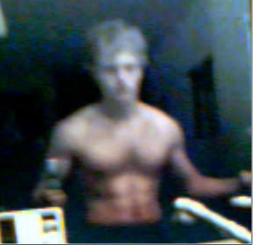 Toen ik al een tijdje bezig was met fitness (4 jaar geleden)