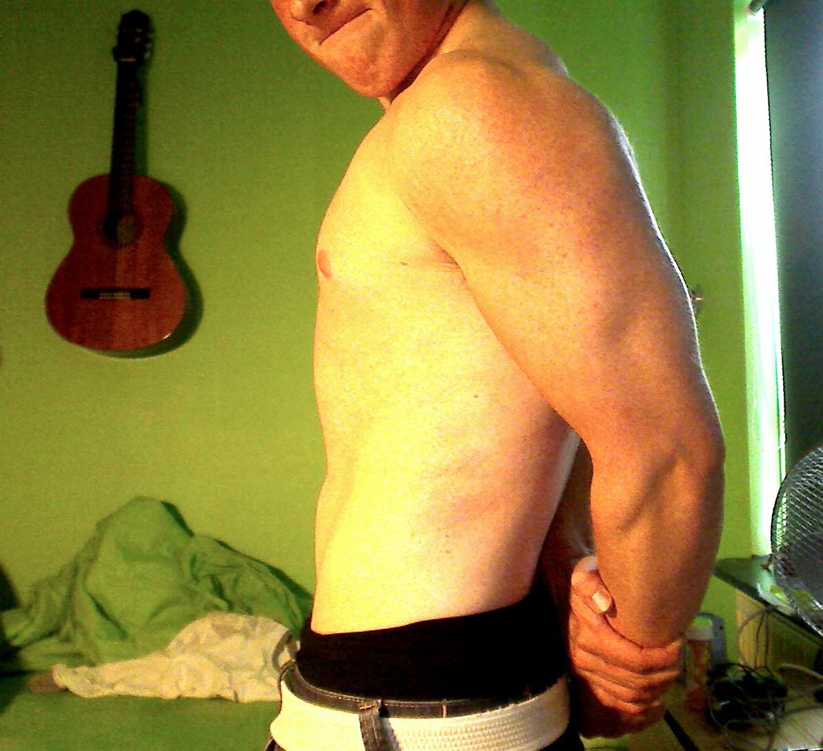 Triceps, na 2 maanden